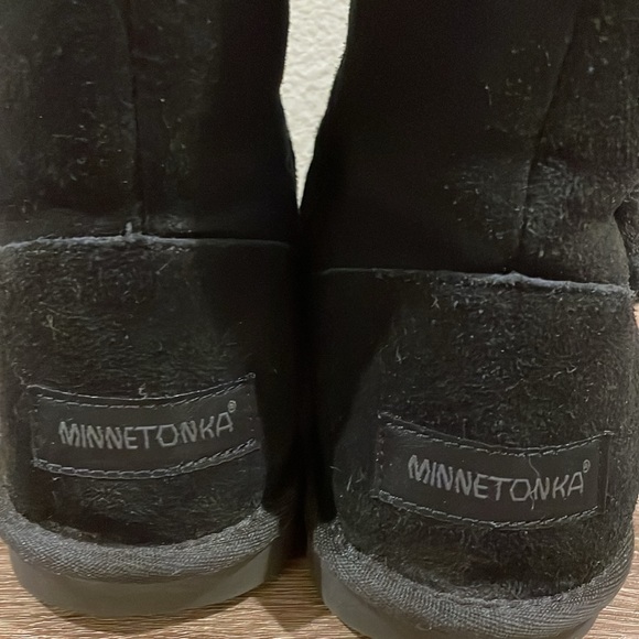 Women’s black comfy boots size 10 - Picture 3 of 4